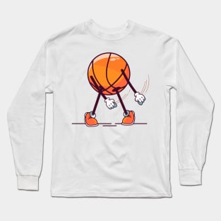 Dabbing Basketball Long Sleeve T-Shirt